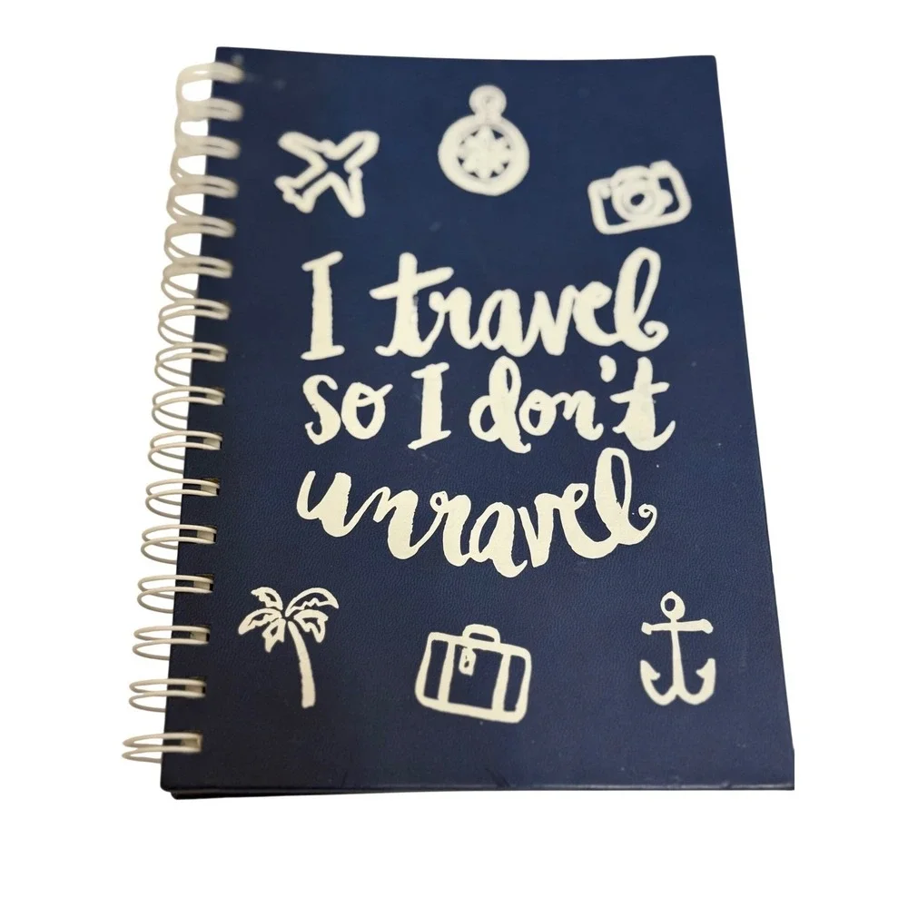Travel Journal Notebook Diary‎ Navy 